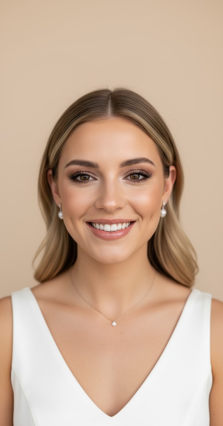 After Bridesmaid Hair Down